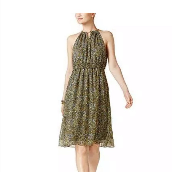 Michael Kors Floral Chiffon Dress - Picture 6 of 11